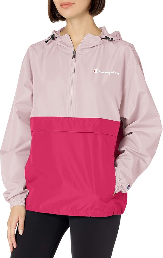 champion jacket pink