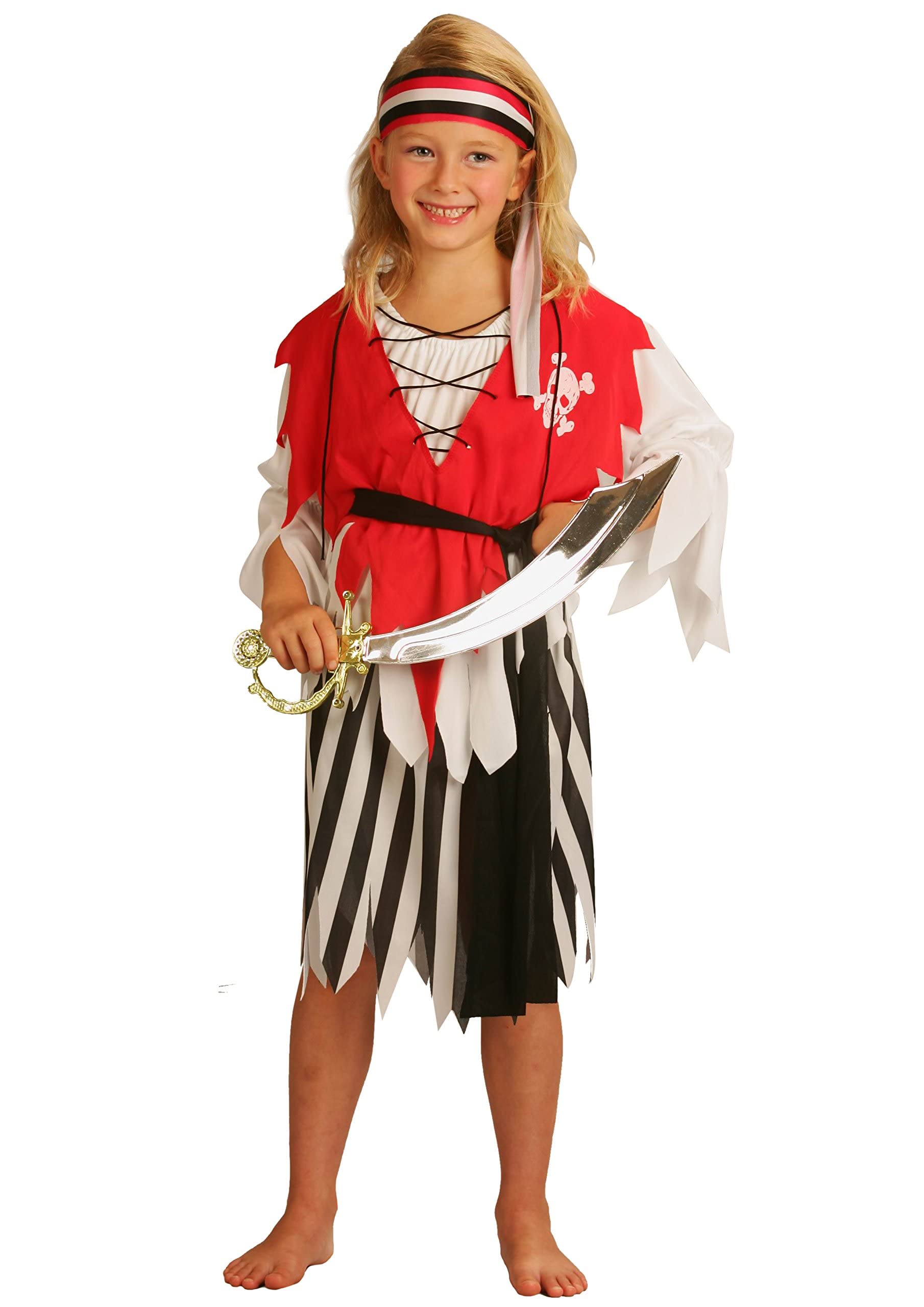 Ciao Flowers Paul – Pirate Girl Costume M (5-7 anni) multi-coloured