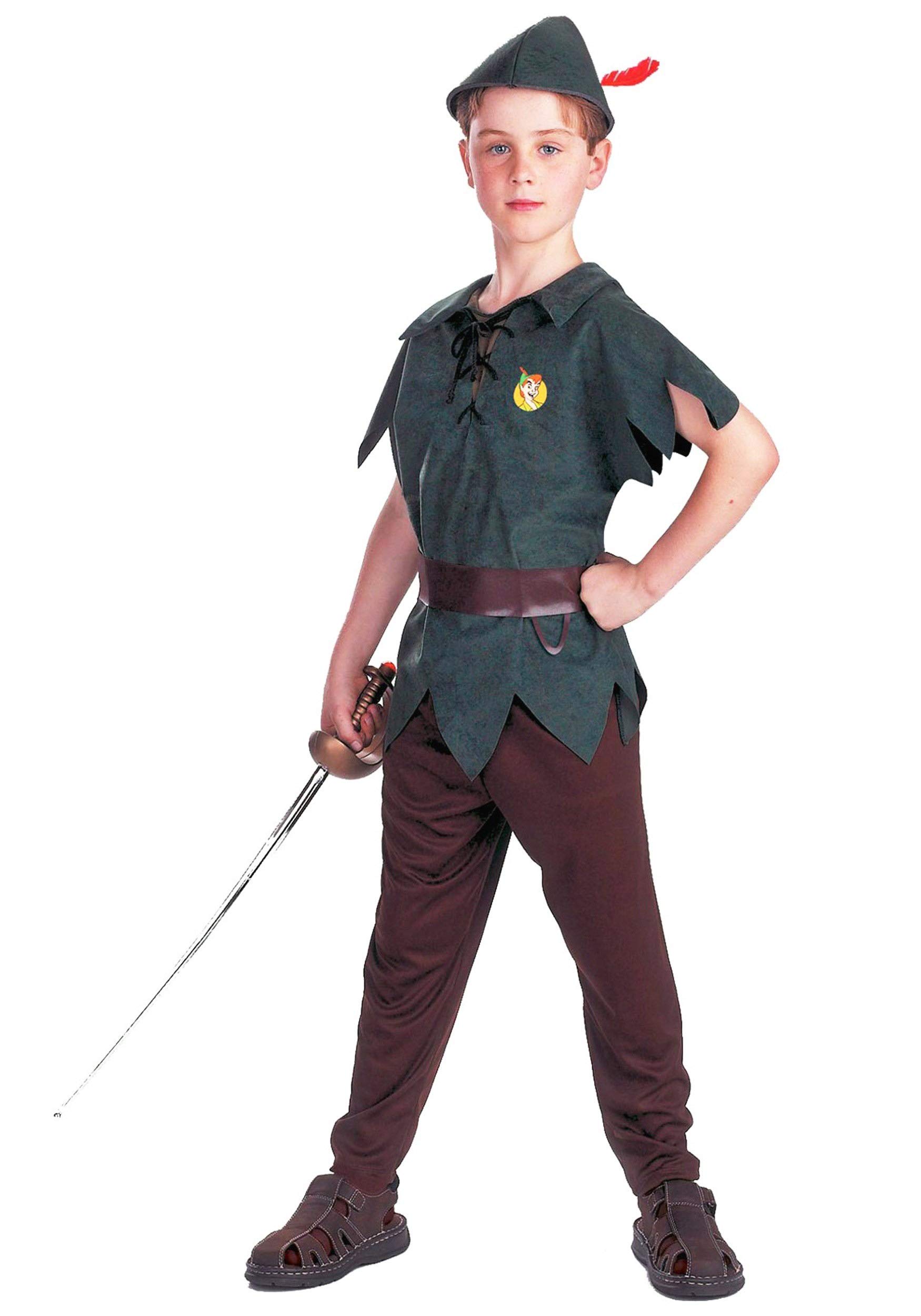 Photo 1 of Disguise Disney Peter Pan Boys' Costume, Green, Medium
