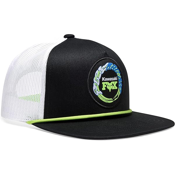 D'cor Visuals Racing Snapback Hat – Compatible with Kawasaki