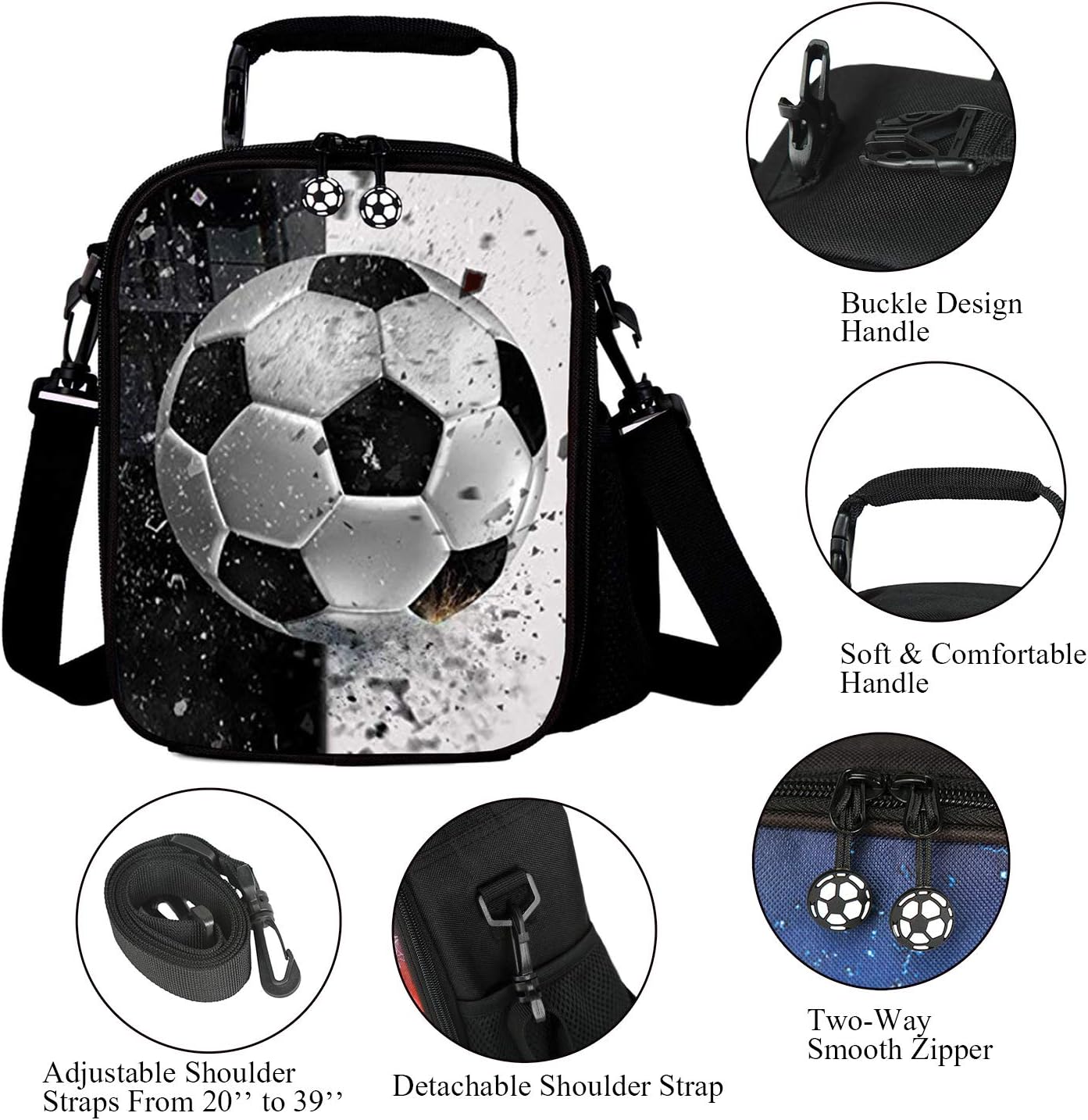 7-Mi Portable Kids Lunch Box Bag - Image 4