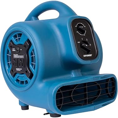 Suds Lab JD Jet Dry Car Dryer Blower – 1.5 HP Motor, Heated Air, 2 Nozzles & 20ft Cord – Scratch-Free Drying For Cars, Trucks & Bikes