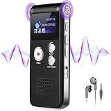 ZIPCIDE Voice Recorder 32GB Noise Reduction 4800 Hours DSP Dictaphone view 1