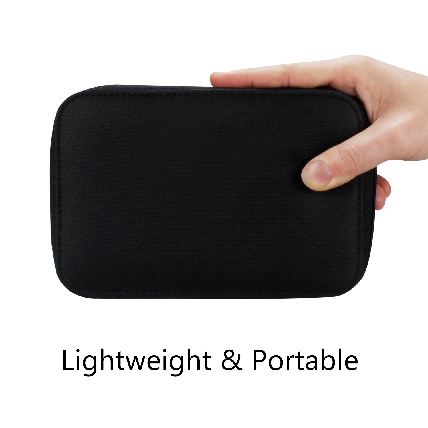 JUNING Set da Cucito con 90 Accessori，Portatile kit da cucito per principianti o per viaggi