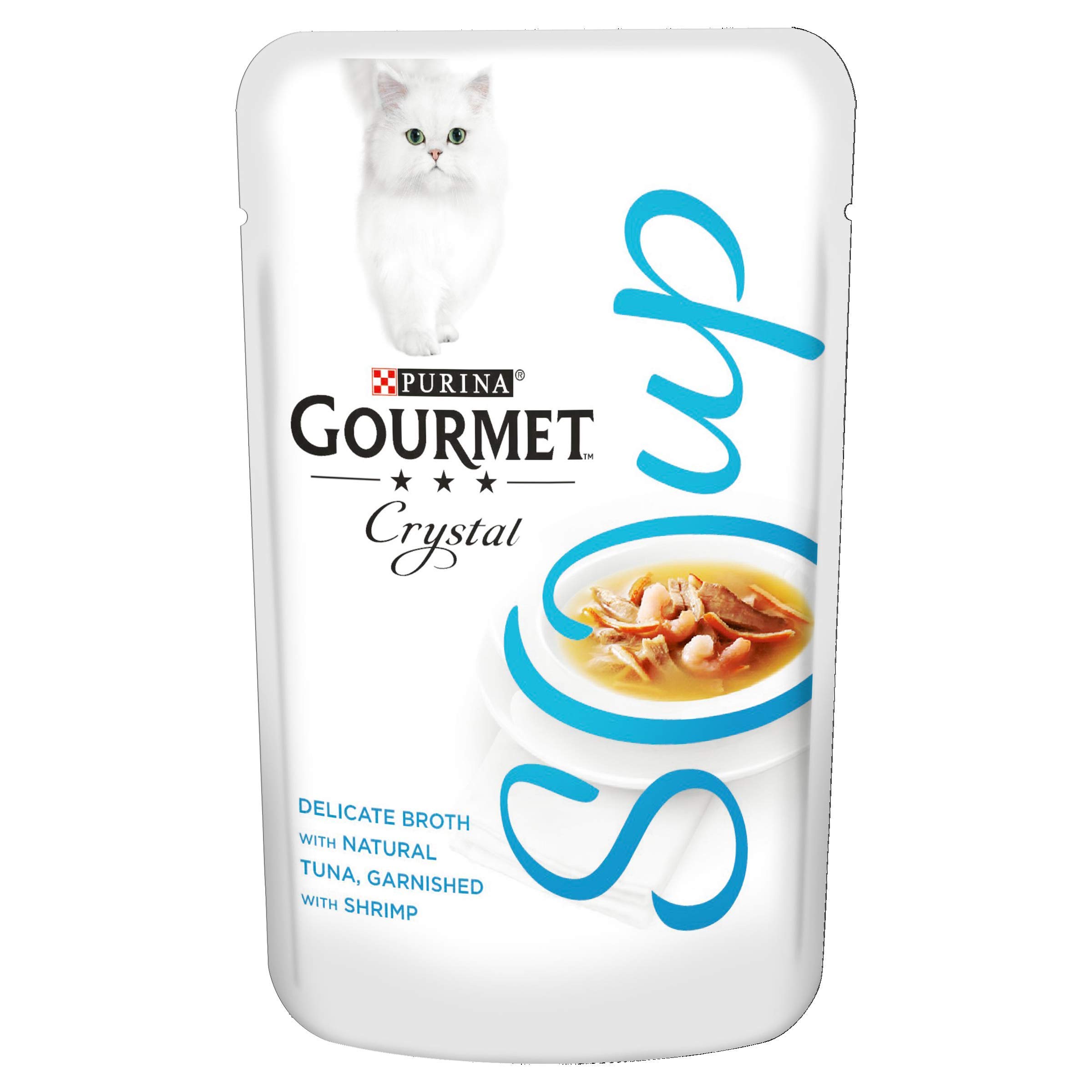 purina gourmet cat soup