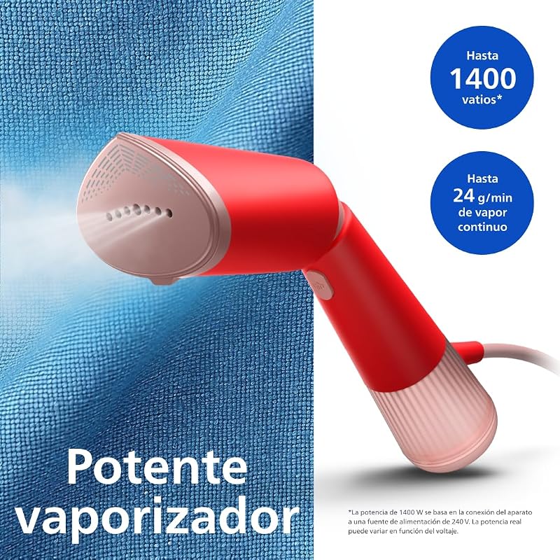 5000 Vaporizador de Mano Vertical, 1300 W, 24g/min, Rojo — foto 3 de 8