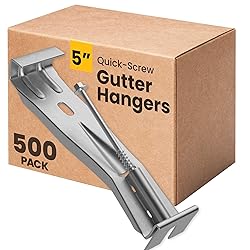 Bulder Quick-Screw 5" Gutter Hangers - Heavy Duty