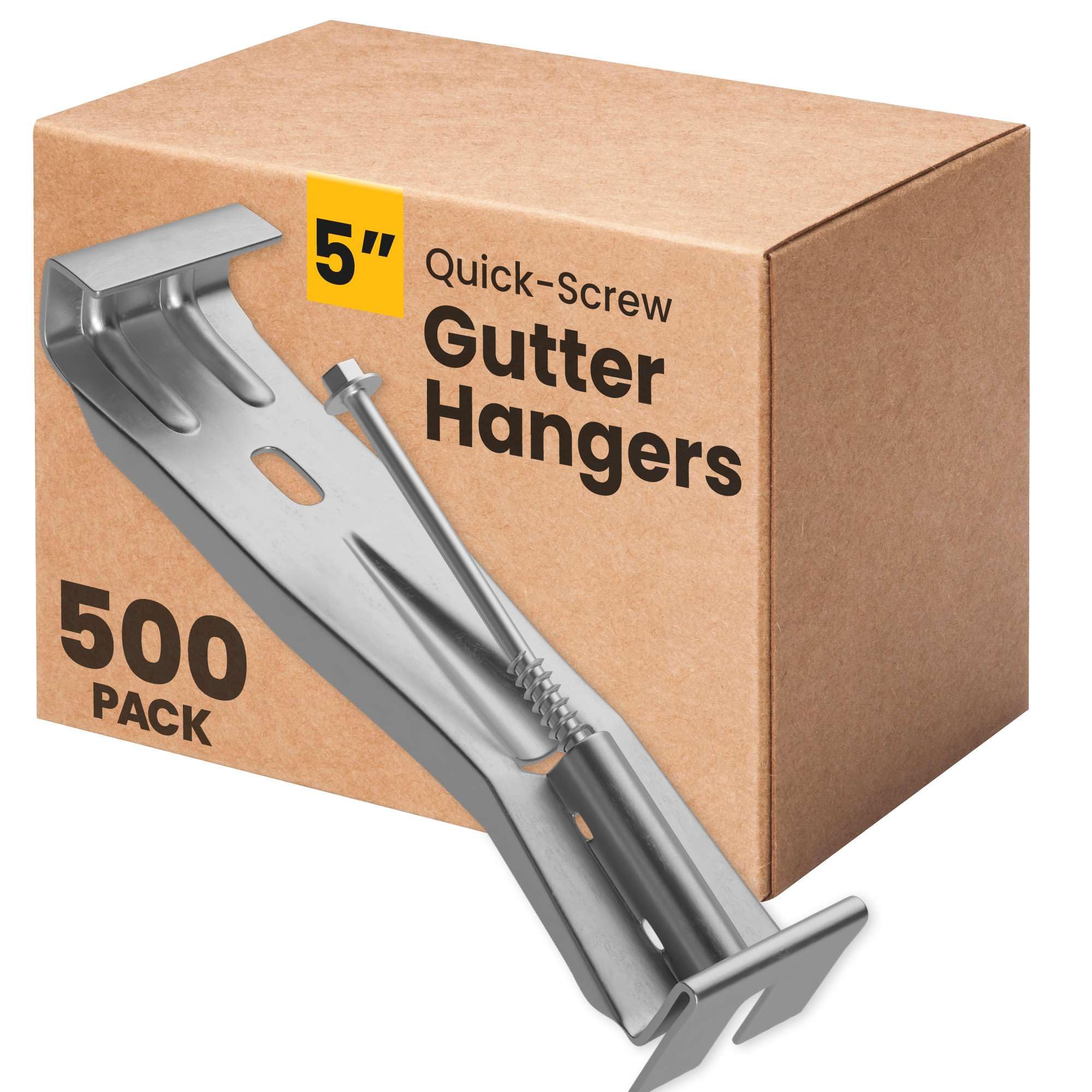 Bulder Quick-Screw 5" Gutter Hangers - Heavy Duty