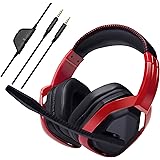 AmazonBasics Pro Gaming Headset - Red