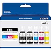 Compatible Ink Bottle Replacement for Epson 502 (Not Sublimation Ink), Use for ET-2850 ET-3830 ET-3850 ET-2760 ET-3760 ET-150