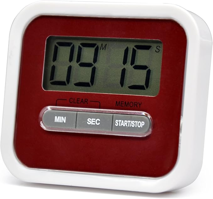 TRIXES Digital Kitchen Timer Stopwatch Food Alarm Stand Exercise