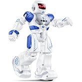 Ruko 6088 Programmable Robot for Kids 3-6 Years, Classic Blue | Smart Robot Toy with Gesture Sensing, Intelligent Remote Control, Dance, Sing, Walk, Slide, Christmas Birthday Gift for Boys
