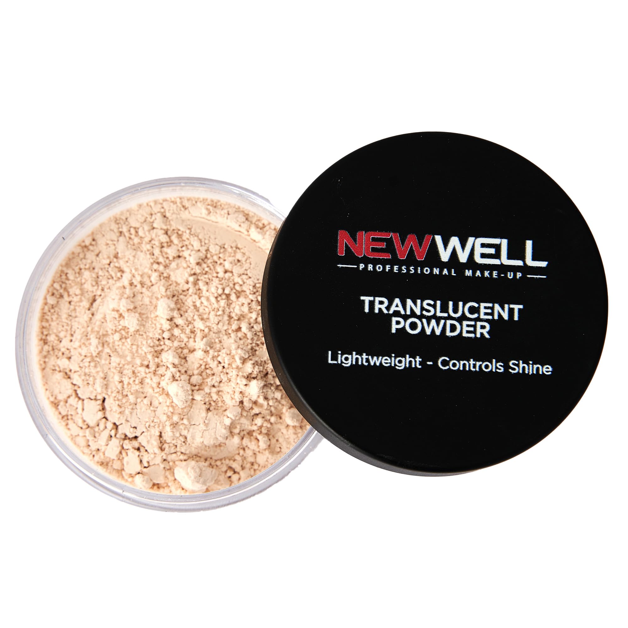 Newwell Matte Finish Powder, Transparent Structure, Powder Shape, Natural Look, Makeup Fixer Powder