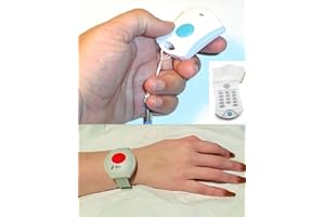 Generic Medical Alert That Calls Family - NO Monthly FEES, Ever! Uses Landline Or Cell Phone Adapter