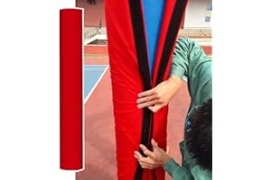 4/5/6ft Basement Pole Padding Wrap Column Cover, Round Pole Safety Pads Column Cover for Playground, Gym and Basketball Hoop 