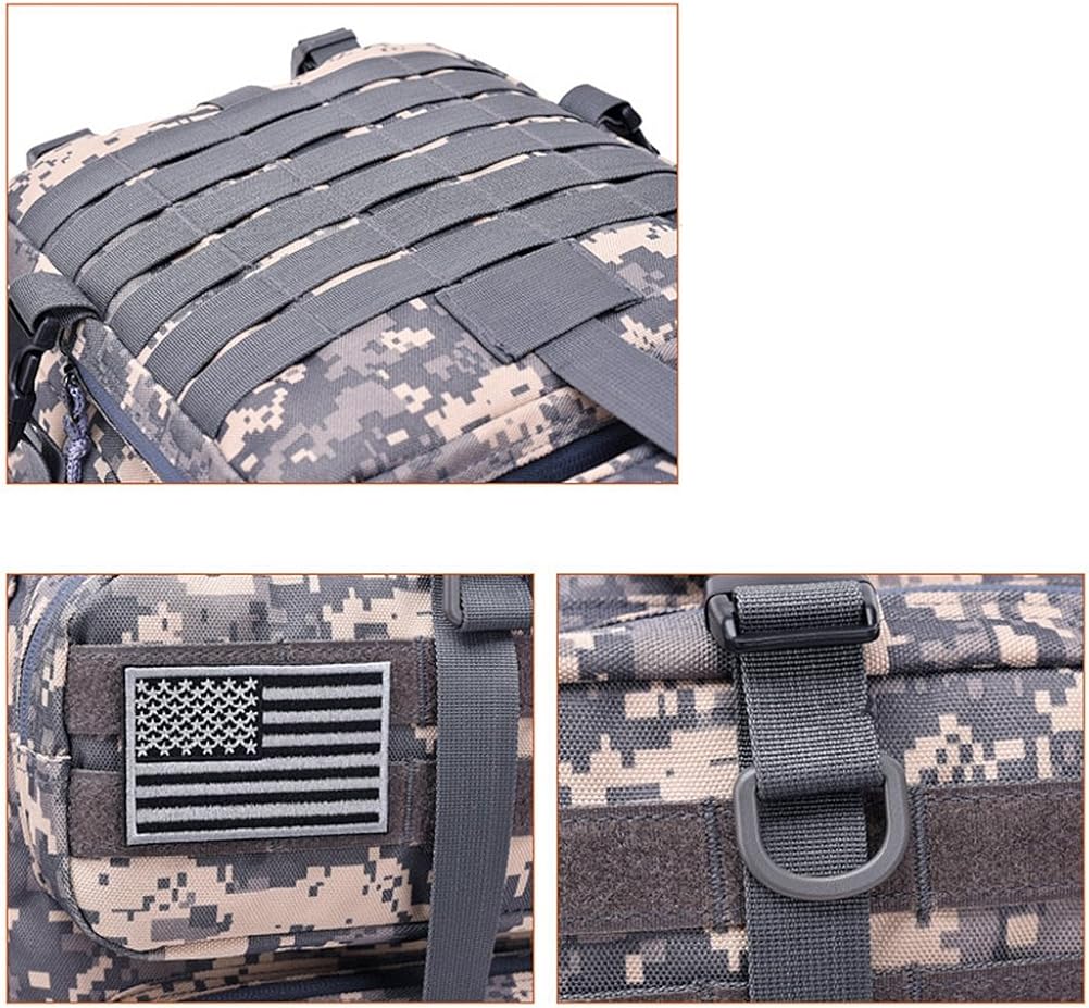 Amazon 登山リュック40l ミリタリーリュック モール対応 多機能 迷彩 軍 サバイバル 戦術 防災 アーミーバックパック サバゲー Star E Business スター イー ビズネス 登山リュック ザック