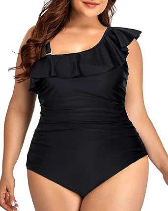 amazon one piece swimsuits plus size