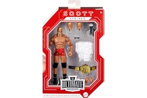 WWE Ultimate Edition Monday Night War Scott Steiner Action Figure & Accessories Collectible Set