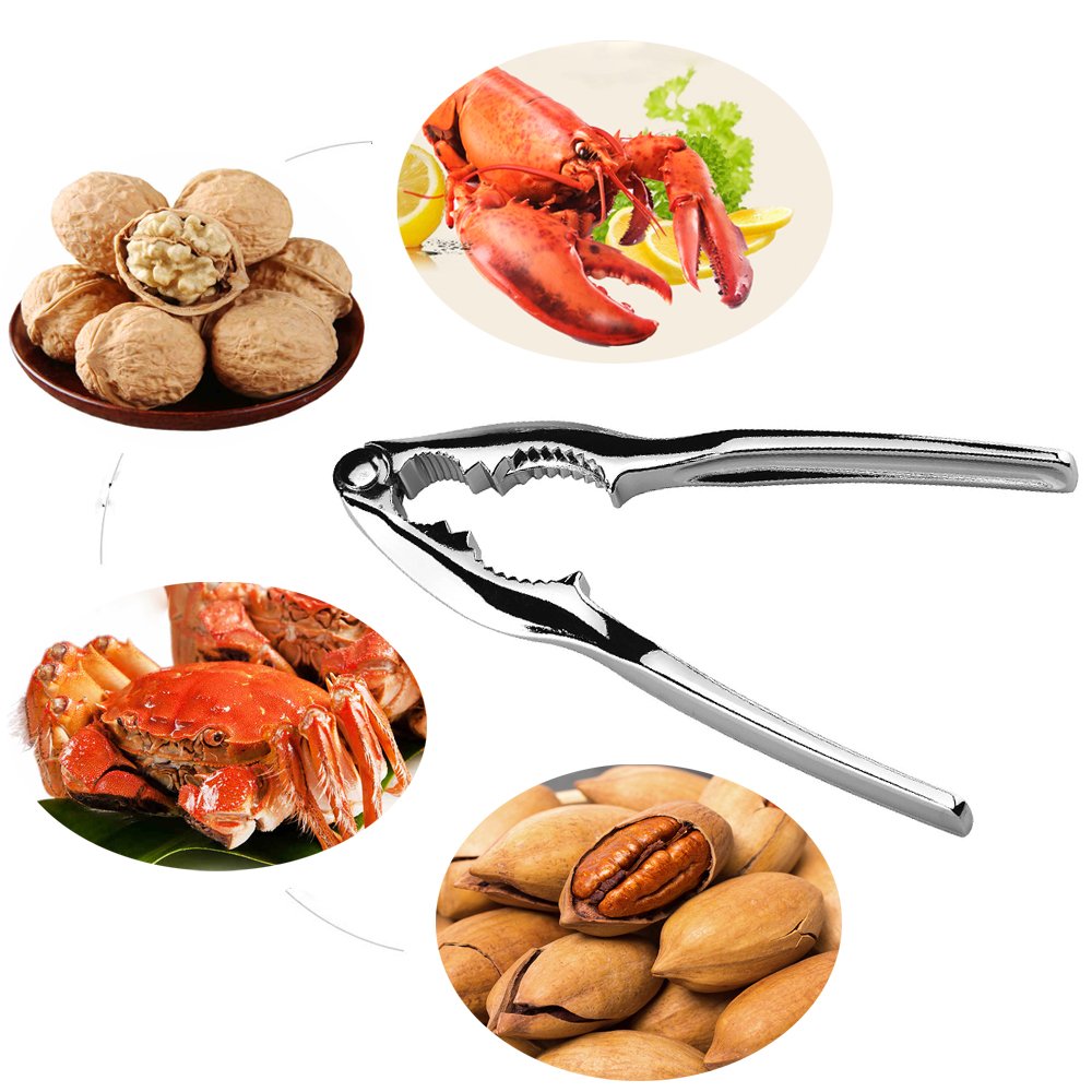 iRunning 10 Pieces Seafood Tools Nut Cracker Set with 4 Heavy Duty