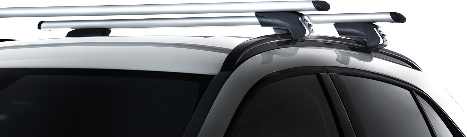 Atera 048522 Car roof rack Signo RTD - Aero profile silver - for cars with overhead roof rails - steel 122 cm - Image 5
