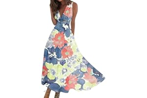 Azeralia Summer Dresses for Women 2024 Short Sleeve Dresses for Women 2024 Elegant Wedding Guest Dress Party Dress for Women