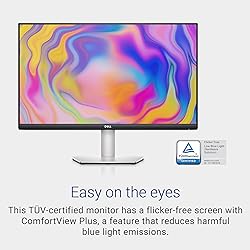 Dell S2722QC Monitor - 27 inch 4K USB-C , UHD