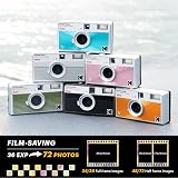 Kodak Ektar N35 Half Frame Film Camera Focus-Free Bulb Star Filter view 9