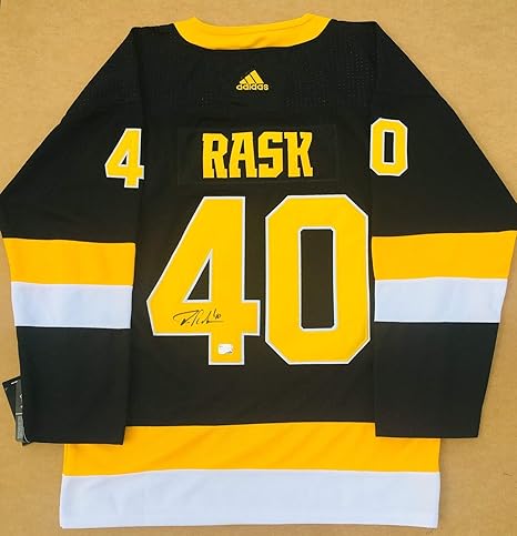 boston bruins rask jersey