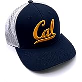 Officially Licensed Cal Berkeley Blue Hat Adjustable Mesh Trucker Classic University Logo Cap