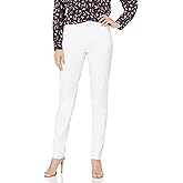 SLIM-SATION Women's Regular Pull-On Straight-Leg Pant With Pockets