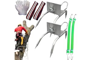 Cat Claw Shoes for Climbing,Climbing Spikes for Tree Work | Secure Fit Outdoor Equipment with Adjustable Strap for Adults Tee