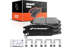 A-Premium Rear Ceramic Disc Brake Pads Set Compatible with Select Chevy, GMC, Pontiac, Saturn and Suzuki Models - Captiva Spo