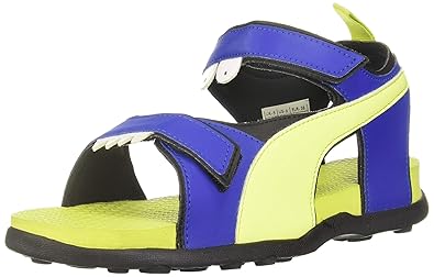 puma yellow sandals