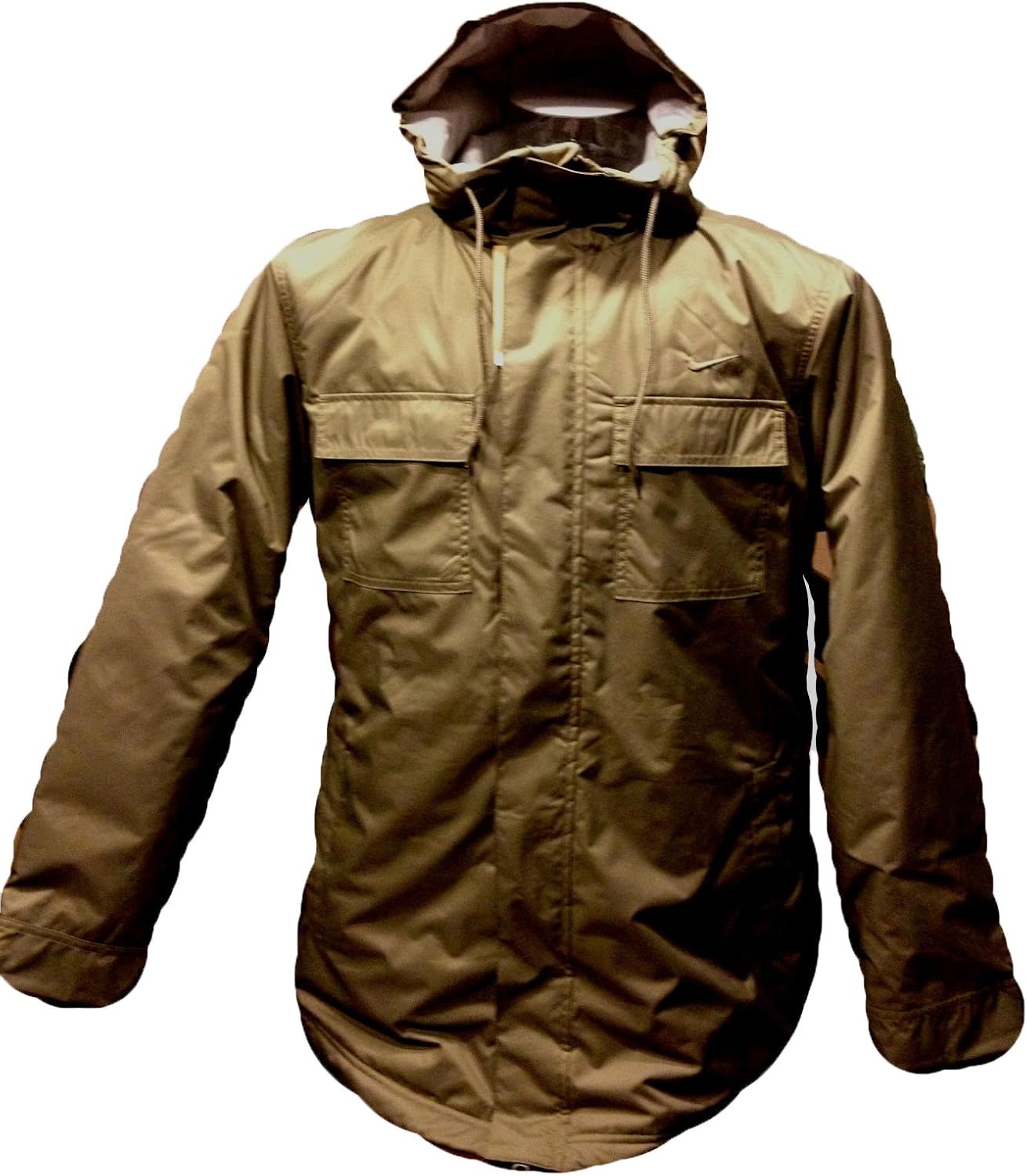 nike womens olive green jacket