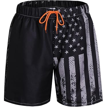 Bañador De Hombre De Secado Rápido Y Ligero, Con Forro De Malla Y Cordón, Ideal Para Playa, Piscina Y Deportes Acuáticos