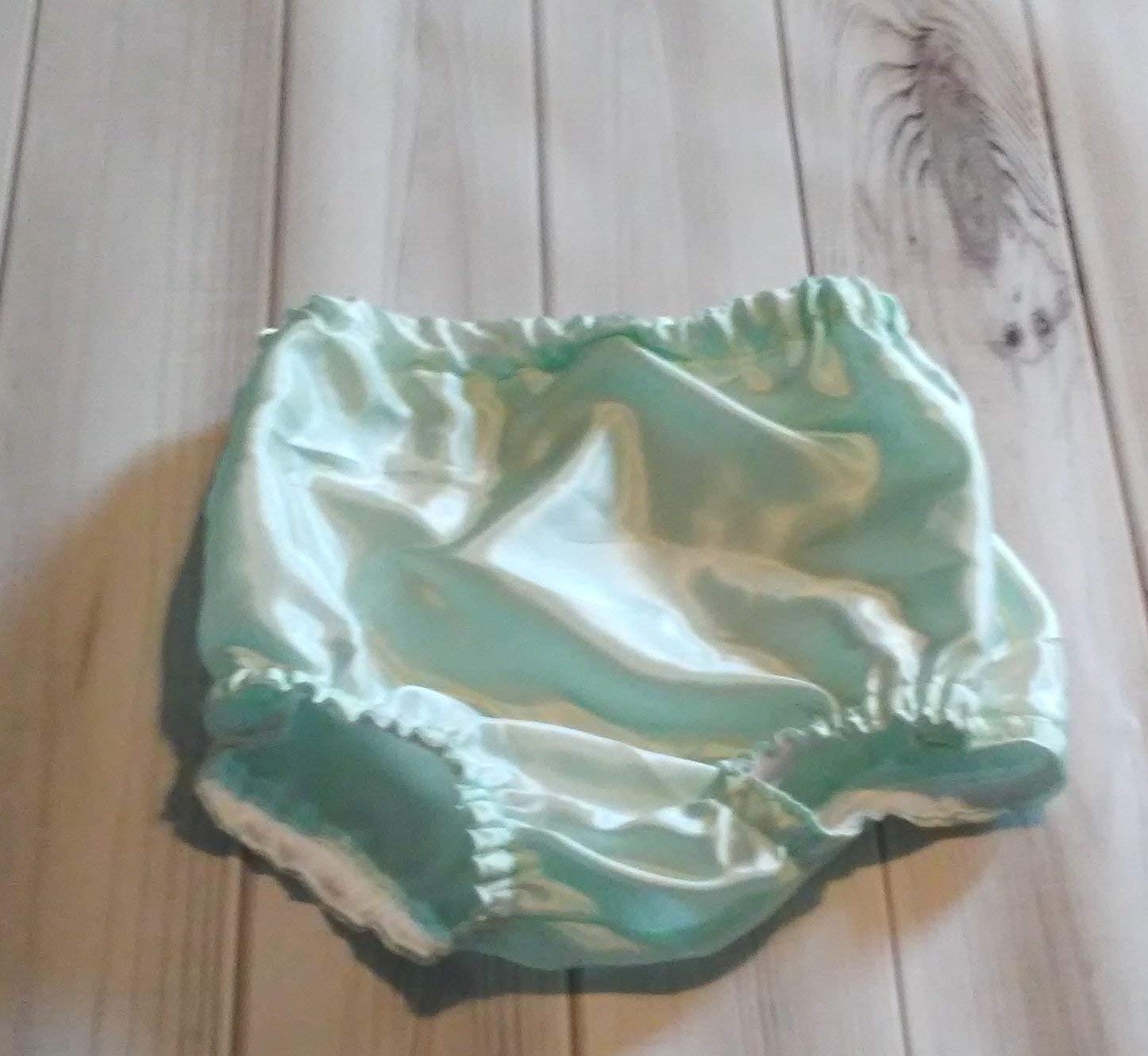 green diaper cover