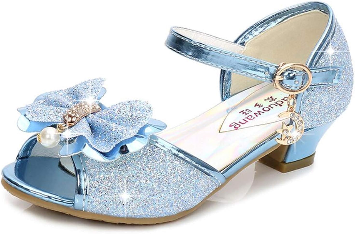 Prinzessin Cosplay Schuhe Mädchen | Kristall Sandalen Gelee Schuhe