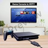 Cableader HDMI to VGA Adapter 1080P Male to Female with Audio DC for PC Laptop view 5