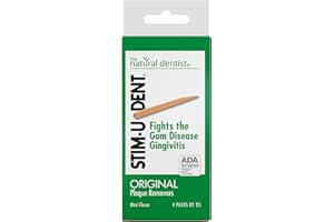 Stim U Dent plaque removers, mint flavor - 100 ea