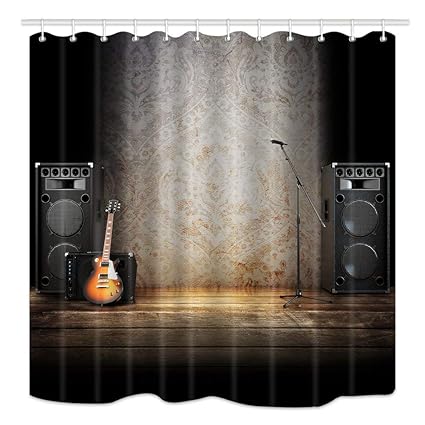 Amazon Com Keke S Home Music Stage Microphone Guitar And Speakers