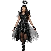 California Costumes, Girls' Dark And Dazzling Angel