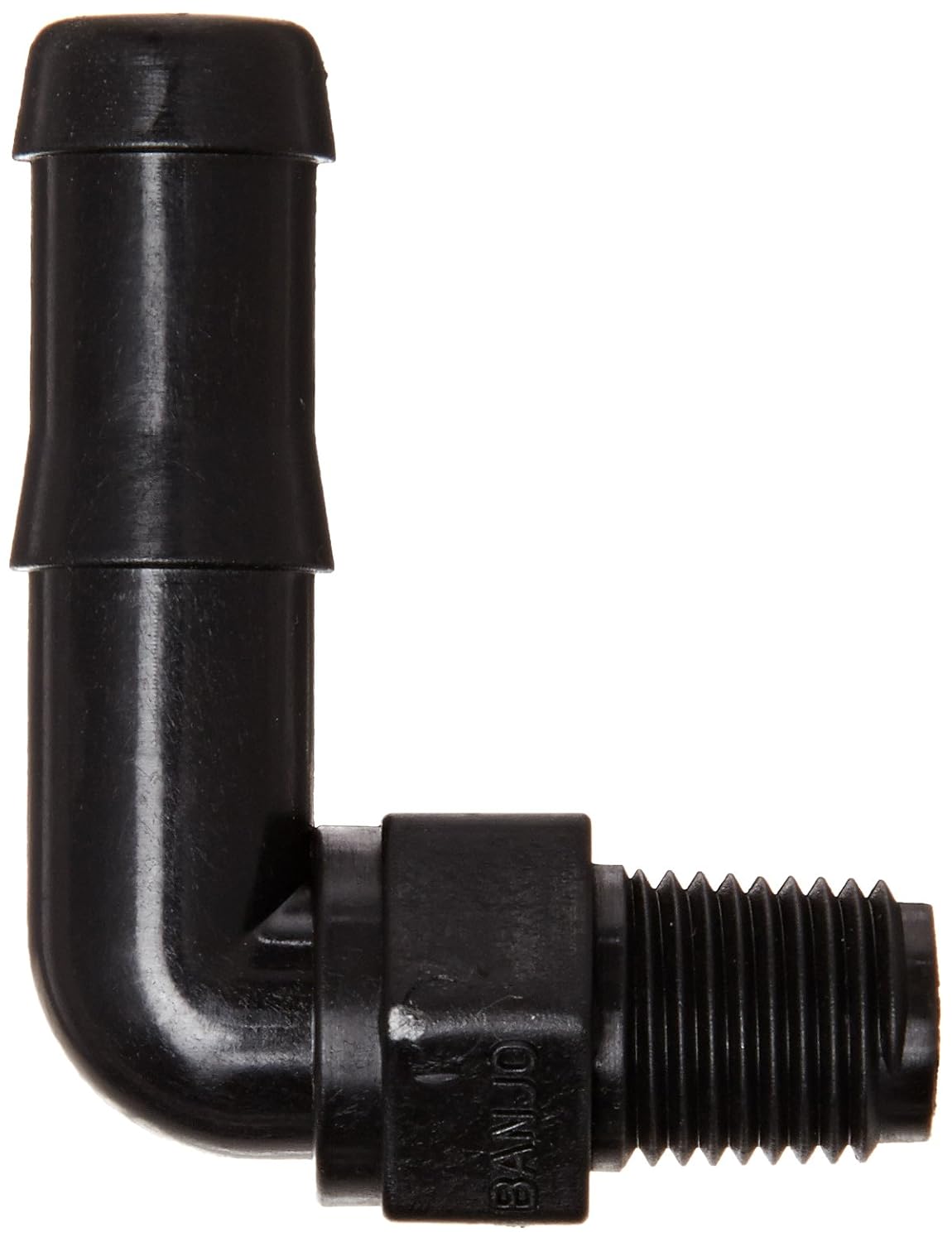 Banjo HB025/05090 Polypropylene Hose Fitting 90 Degree Elbow 1/4 NPT