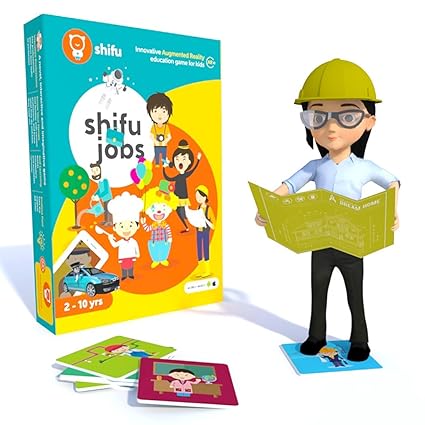 Shifu Jobs Augmented Reality Learning Games - iOS & Android (60 Profession Cards)