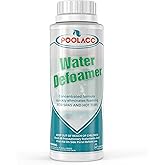 POOLACC Hot Tub Defoamer, Anti-Foam for Hot Tubs and Spas, Eliminates & Prevents Foam in Water, Spa Maintenance Chemicals, 16oz