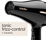 BaByliss Salon Pro Hair Dryer 2200W AC Motor Ionic Frizz-Control 3 heat 2 speed view 3