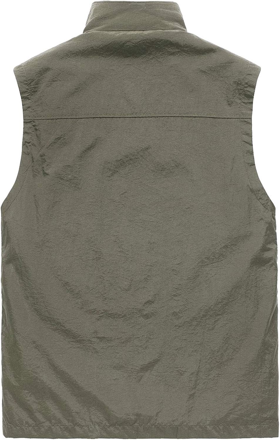 Flygo Men's Casual Outdoor Lightweight Quick Dry Travel Safari Fishing Vest at  Men’s Clothing store
