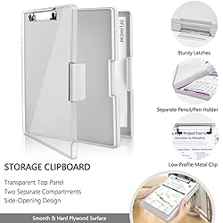 Clipboard with Storage,Heavy Duty Clip Boards