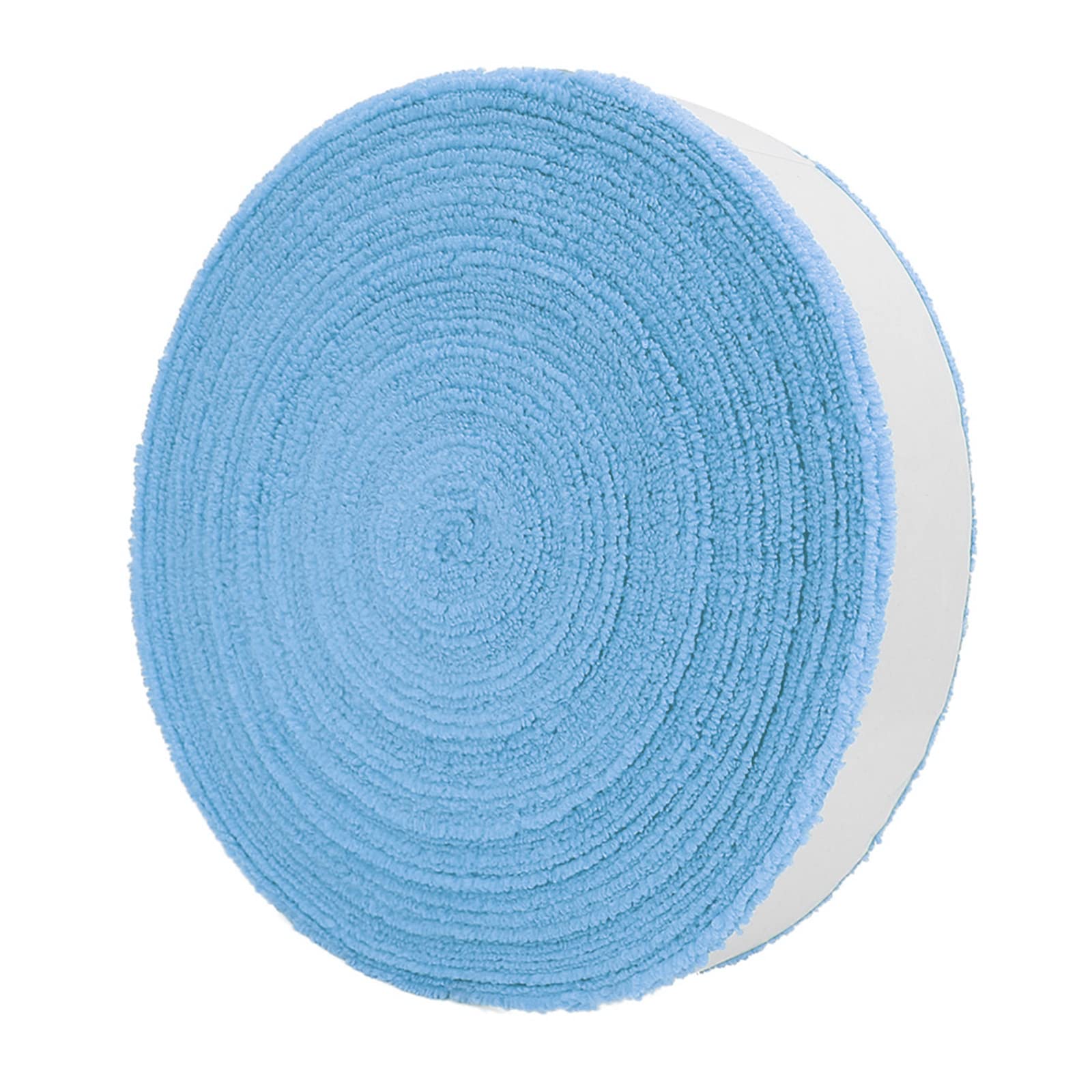 WALLFIRE 10M Badminton Tennis Racket Anti-skid Cotton Towel Grip Big Reel Towel Grip Roll Overgrip Sweatband Tape Absorbed Wraps (Color : Sky Blue)