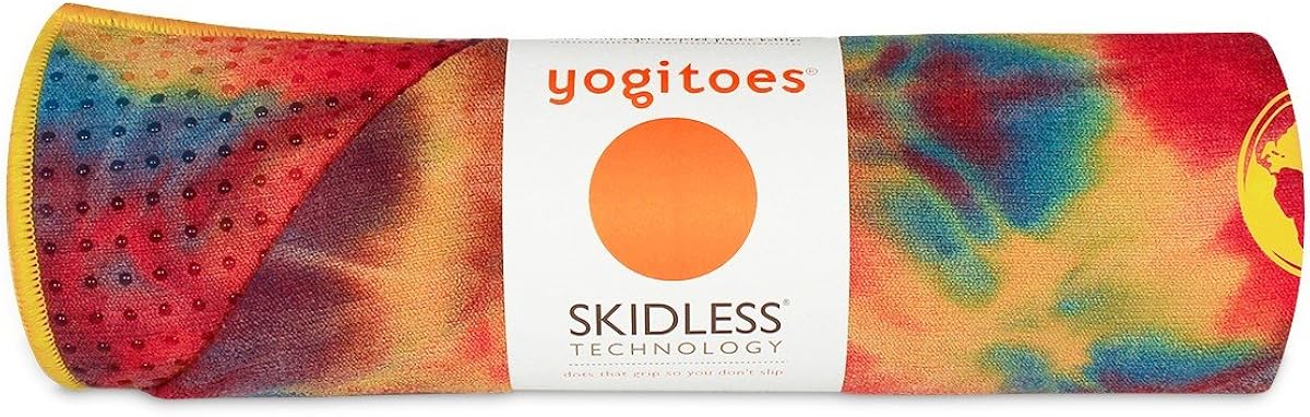 yogitoes skidless yoga towel