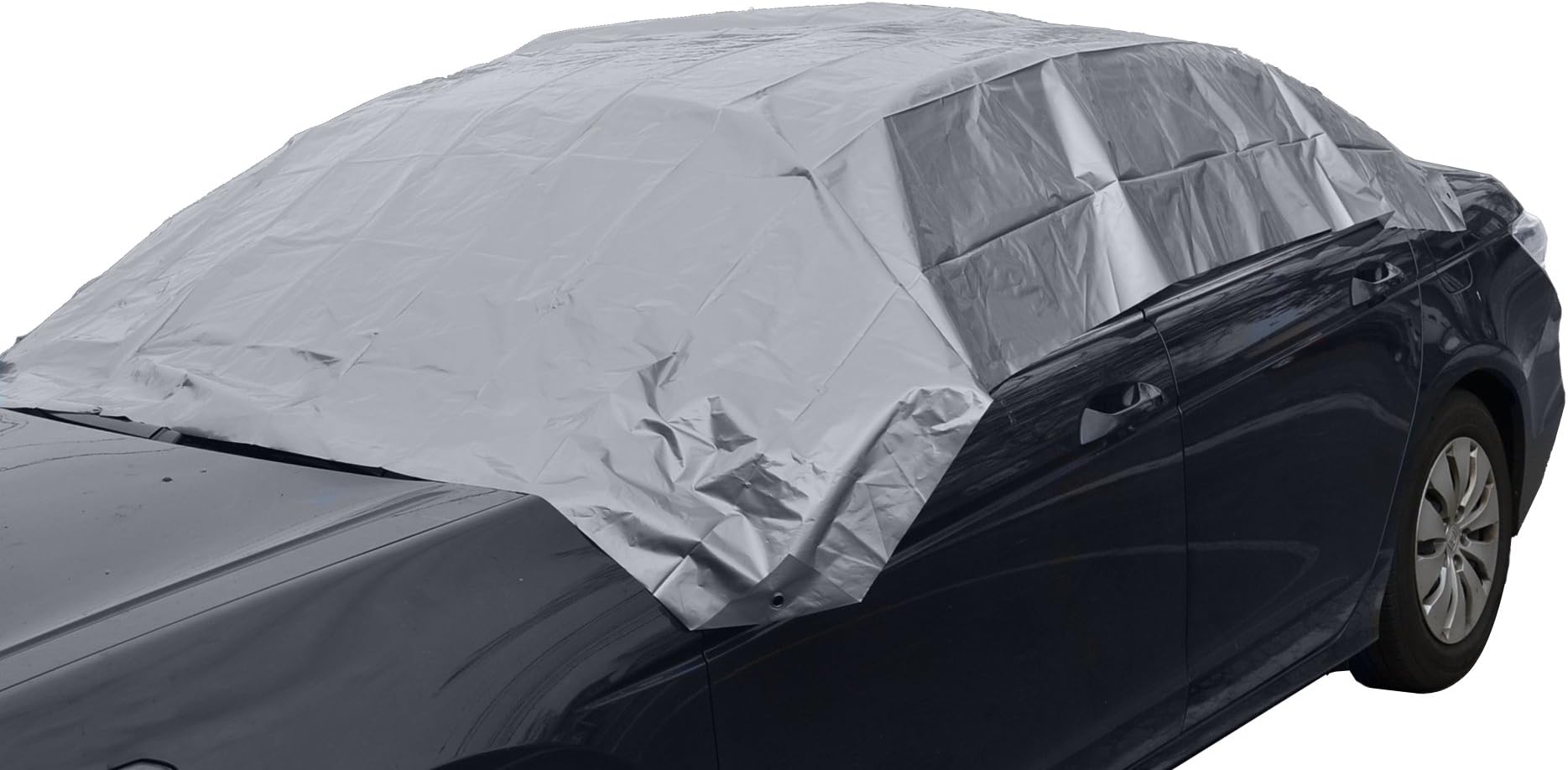 RoadZapper Disposable Car Cover and Snow Protector Tarp Set of 2